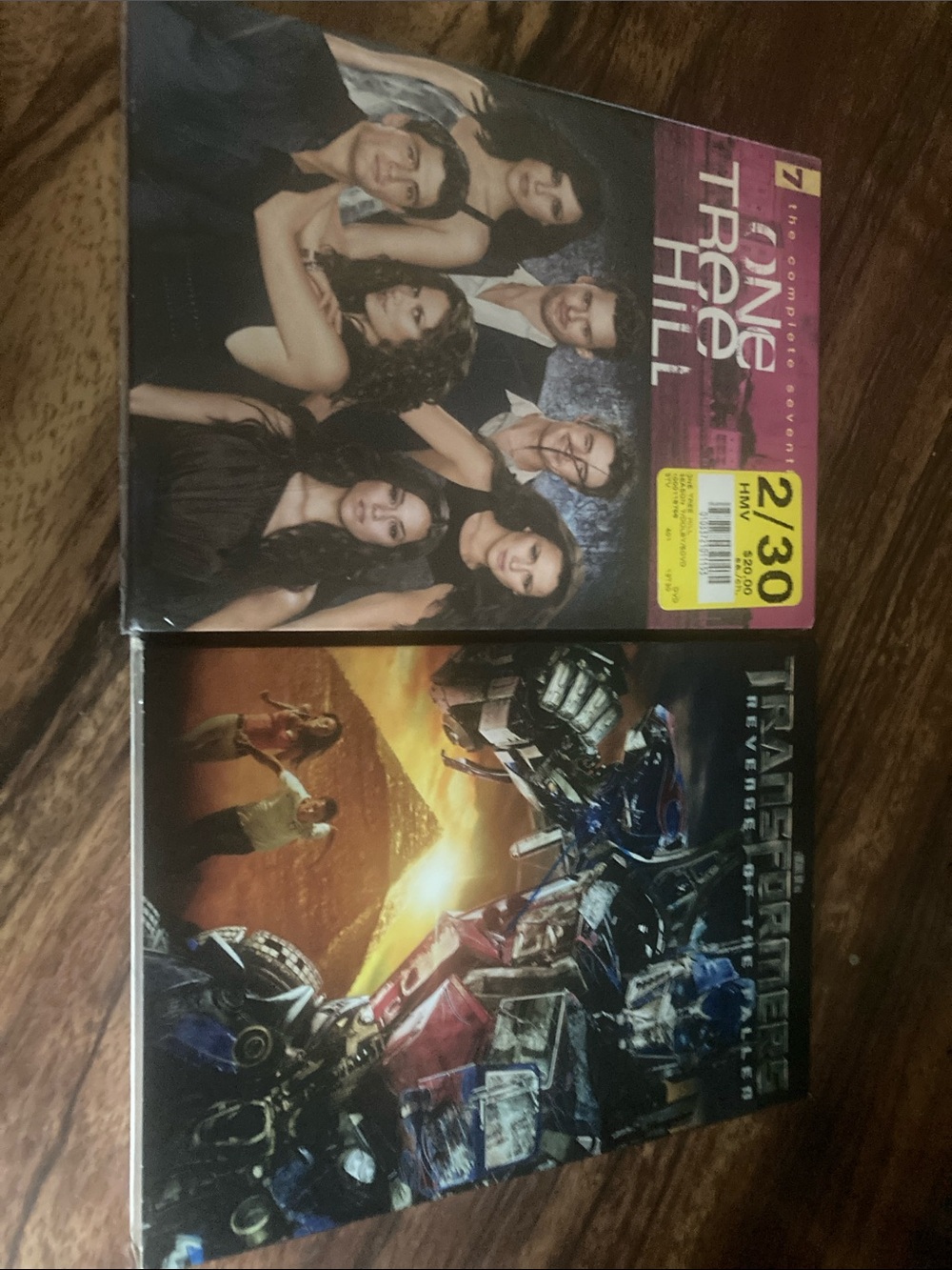 Two DVD Movie Set - One Tree Hill & Transformers